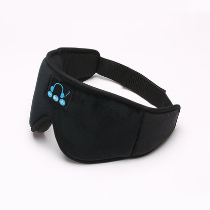 Cross-border hot-selling 3D wireless bluetooth eye mask, blackout, breathable stereo music sleep earphone eye mask wholesale